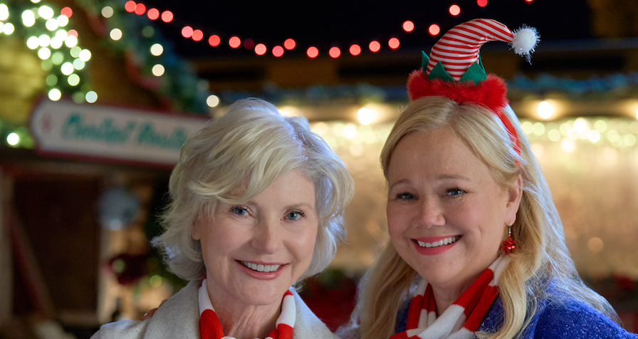 Photo: Beth Broderick, Caroline Rhea Credit: ©2024 Hallmark Media/Photographer: Philippe Bosse