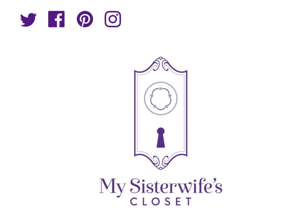 My Sisterwife's Closet Website