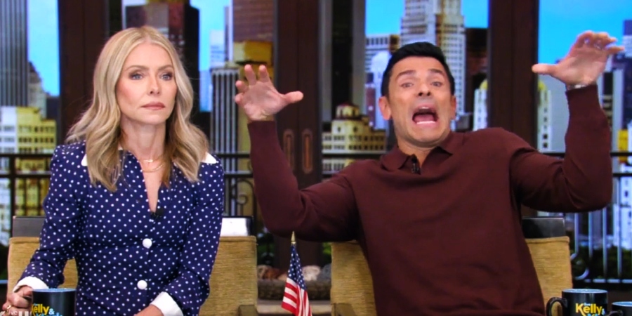 Kelly Ripa and Mark Consuelos - Live With Kelly And Mark