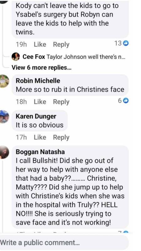 Fans don't believe Robyn Brown's motives are pure. - Facebook