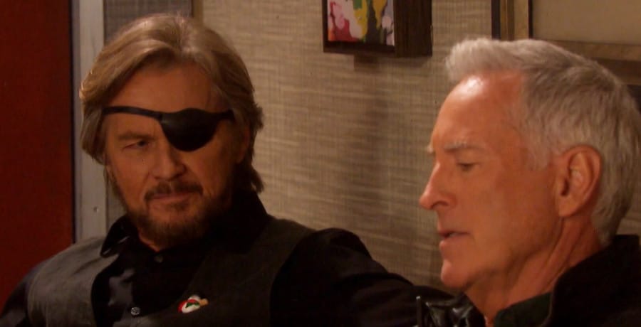 'DOOL' star Stephen Nichols and Drake Hogestyn/Credit: YouTube