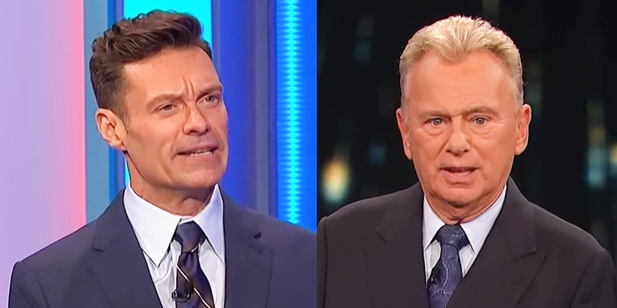 Ryan Seacrest and Pat Sajak - Wheel Of Fortune