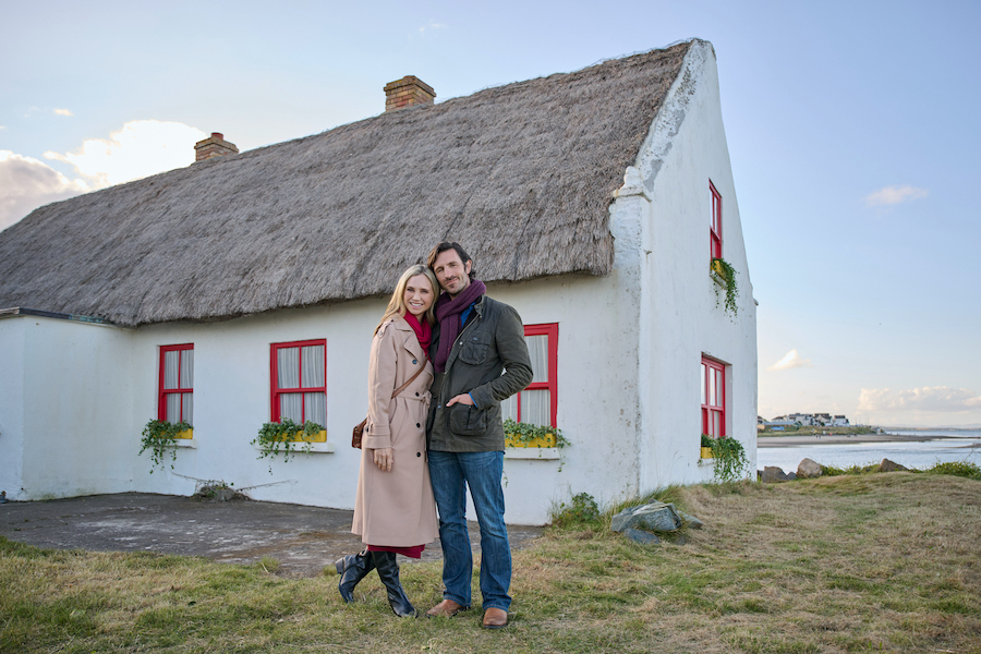 PHoto: Fiona Gubelmann, Eion Macken Credit: ©2024 Hallmark Media/Photographer: Martin Maguire