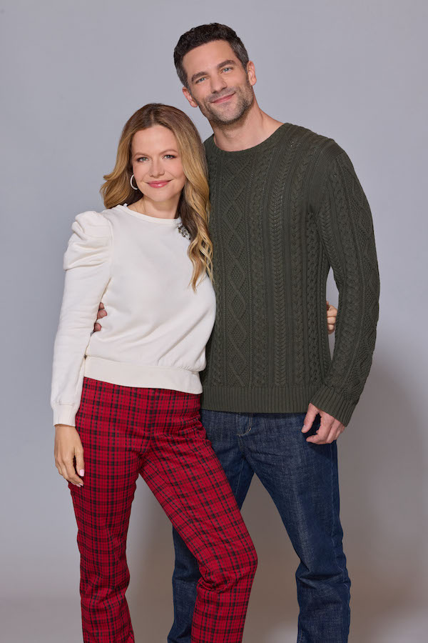 Photo: Tammin Sursok, Brant Daugherty Credit: ©2024 Hallmark Media/Photographer: Michael Larson