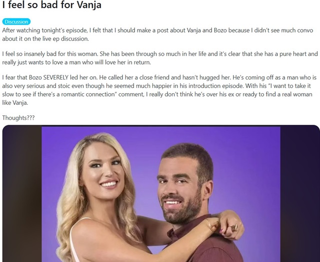 Vanja Grbic & Božo Vrdoljak From 90 Day Fiance, TLC, Sourced From TLC YouTube / Reddit