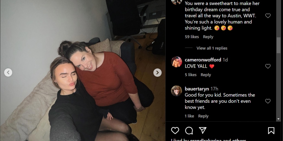 Whitney Way Thore and Annie Palmer - Instagram