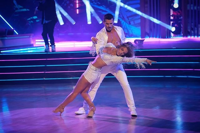 Brooks Nader and Gleb Savchenko from Dancing With The Stars on Instagram