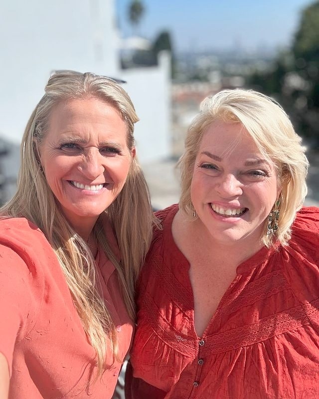 Christine Brown and Janelle Brown from Sister Wives, TLC, sourced from Instagram