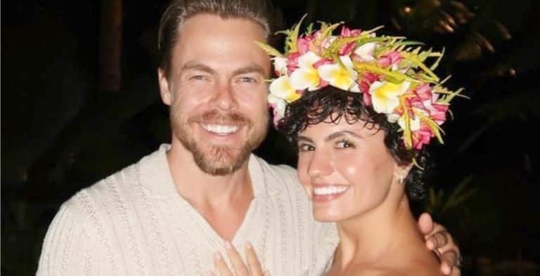 Derek Hough and Hayley Erbert Hough from Instagram