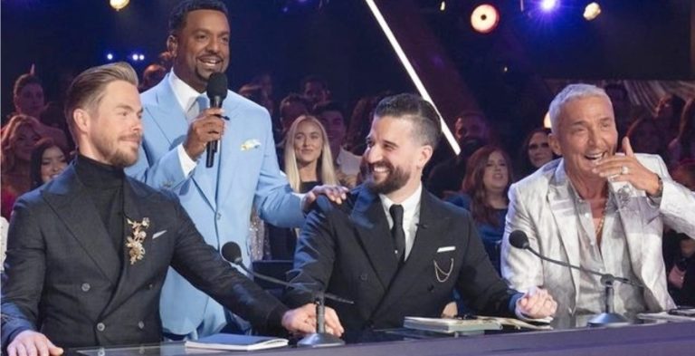 Derek Hough, Alfonso Ribeiro, Mark Ballas, Bruno Tonioli from DWTS on Instagram