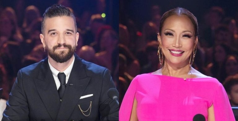 Mark Ballas and Carrie Ann Inaba from Dancing With The Stars on Instagram