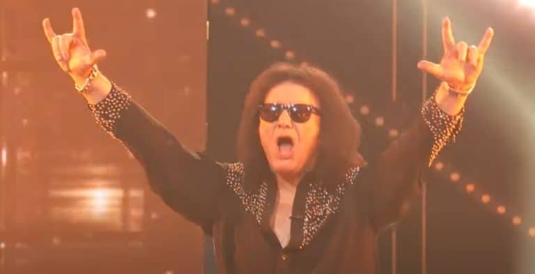 Gene Simmons from DWTS Hair Metal Night, sourced from YouTube