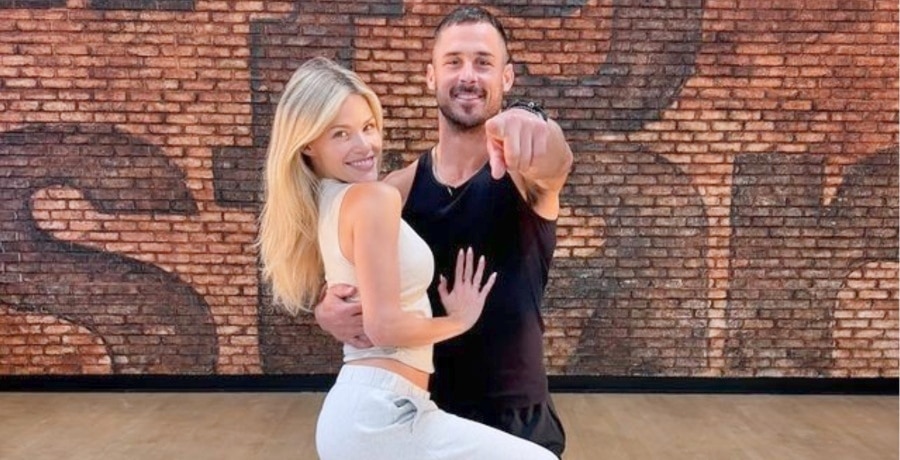 Witney Carson and Danny Amendola from DWTS on Instagram