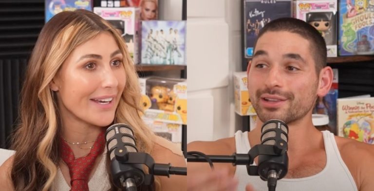 Emma Slater and Alan Bersten from The Lightweights Podcast on YouTube