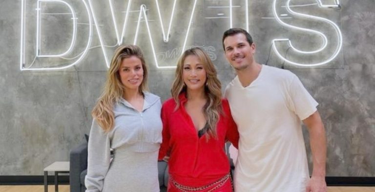 Carrie Ann Inaba, Brooks Nader, and Gleb Savchenko from Instagram