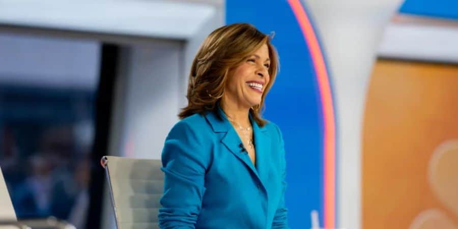 hoda kotb on The Today Show