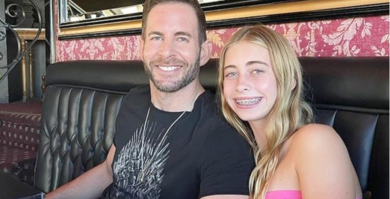 Tarek El Moussa and his daughter Taylor on Instagram