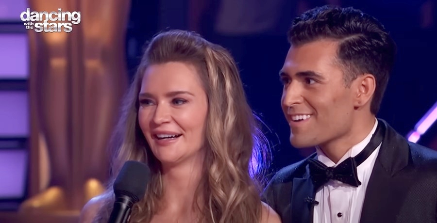 Anna Delvey and Ezra Sosa from DWTS, ABC, sourced from YouTube