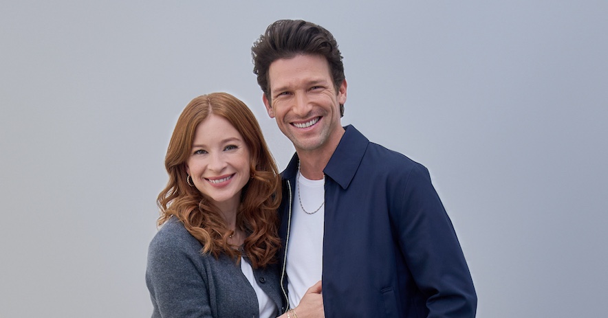 PHoto: Stacey Farber, Daren Kagasoff Credit: ©2024 Hallmark Media/Photographer: Steven Ackerman