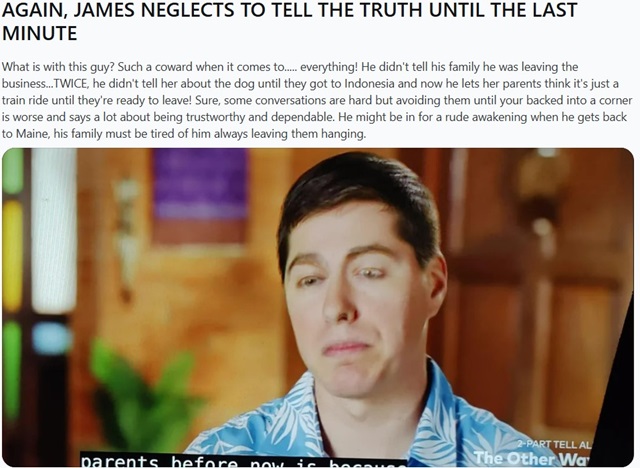 James From 90 Day Fiance, TLC, Sourced From TLC YouTube / Reddit