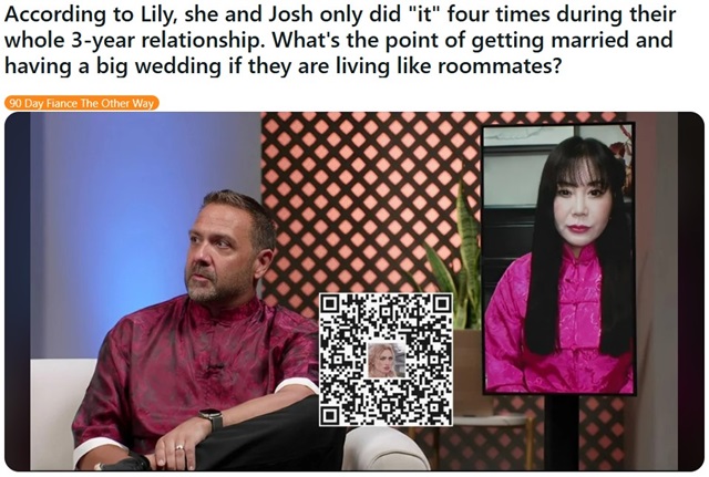 Lily & Josh From 90 Day Fiance, TLC, Sourced From TLC YouTube / Reddit