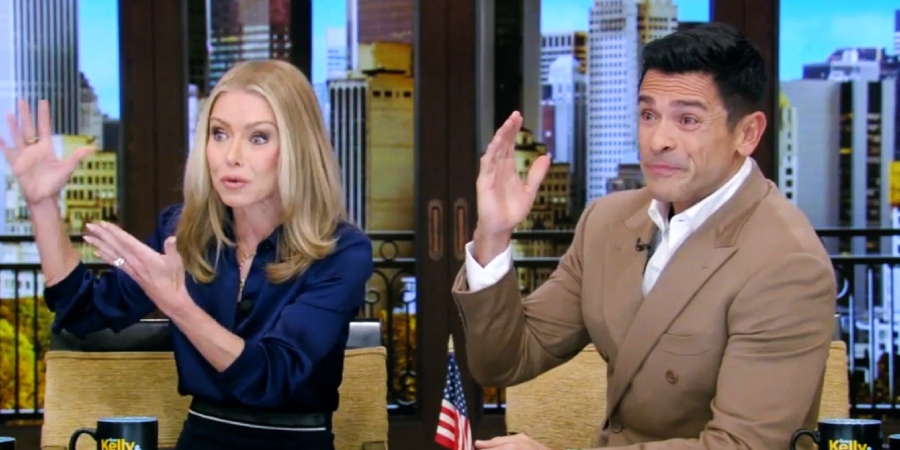 Kelly Ripa and Mark Consuelos - Live