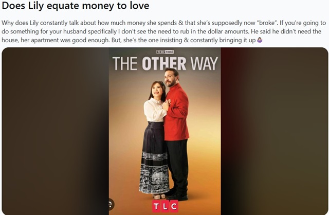 Lily & Josh From 90 Day Fiance, TLC, Sourced From Reddit