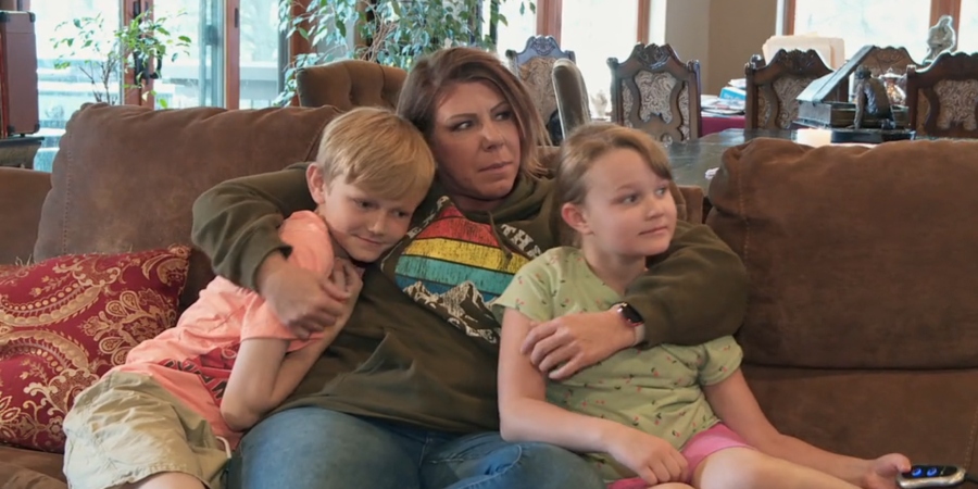 Meri Brown explains she is leaving to Solomon and Ariella Brown. - Sister Wives