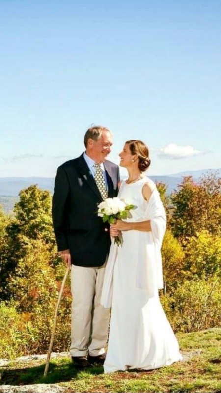 Martha's ex, Andy Stewart and his current wife, Shyla Nelson Stewart - Facebook