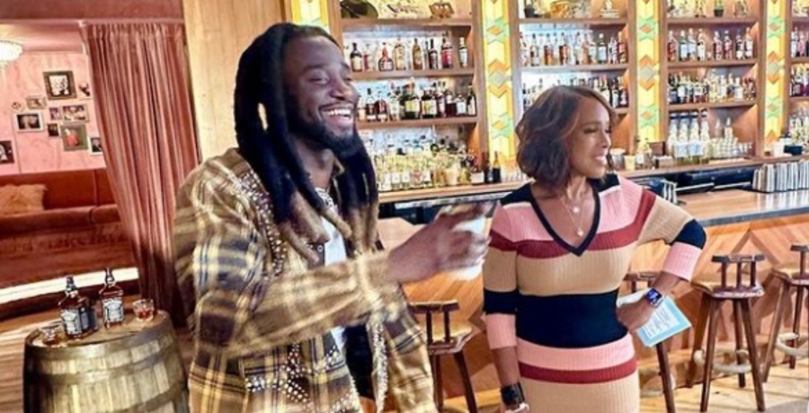 Gayle King and Shaboozey Instagram