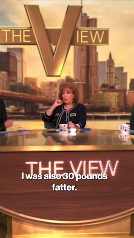 Joy Behar reflects on the pole dancing. - The View