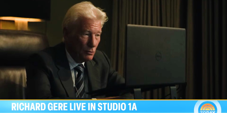 Richard Gere is promoting The Agency. - Today