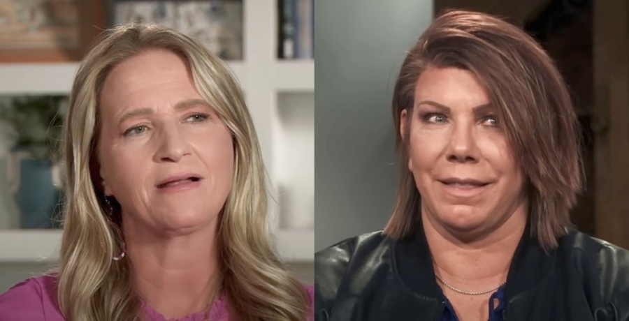 Christine Brown and Meri Brown from Sister Wives, TLC, sourced from YouTube