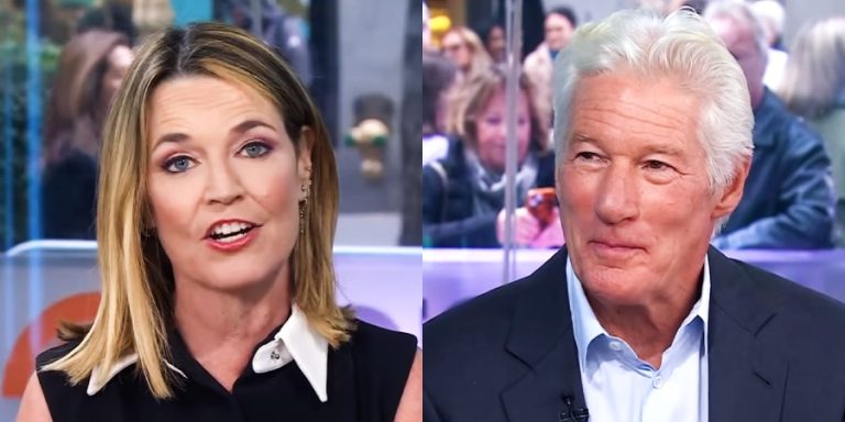 Savannah Guthrie and Richard Gere - Today