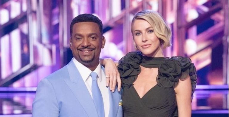 Alfonso Ribeiro and Julianne Hough from Instagram