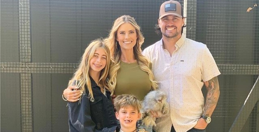 Josh Hall, Christina Haack, and Christina's kids on Instagram