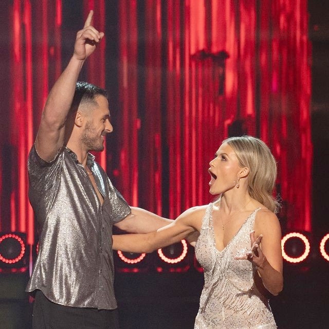 Danny Amendola and Witney Carson from DWTS Season 33 on Instagram