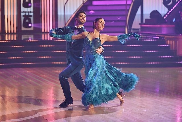 Joey Graziadei and Jenna Johnson from DWTS on Instagram