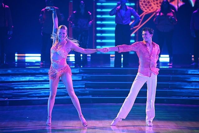 Stephen Nedoroscik and Rylee Arnold from Dancing With The Stars on Instagram