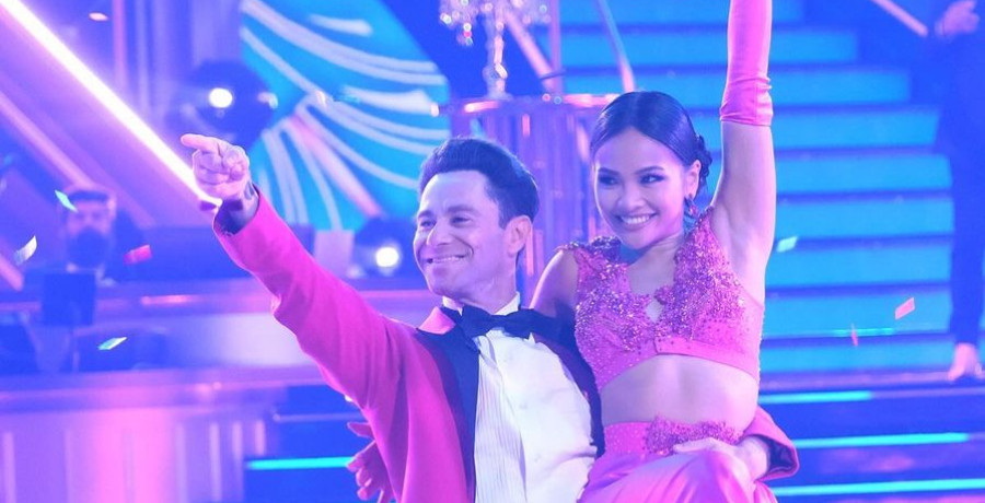 Jenn Tran and Sasha Farber/Credit: Instagram