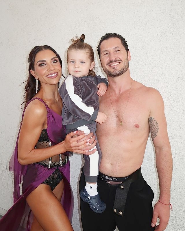 Jenna Johnson Chmerkovskiy, Rome Chmerkovskiy, and Val Chmerkovskiy from Instagram