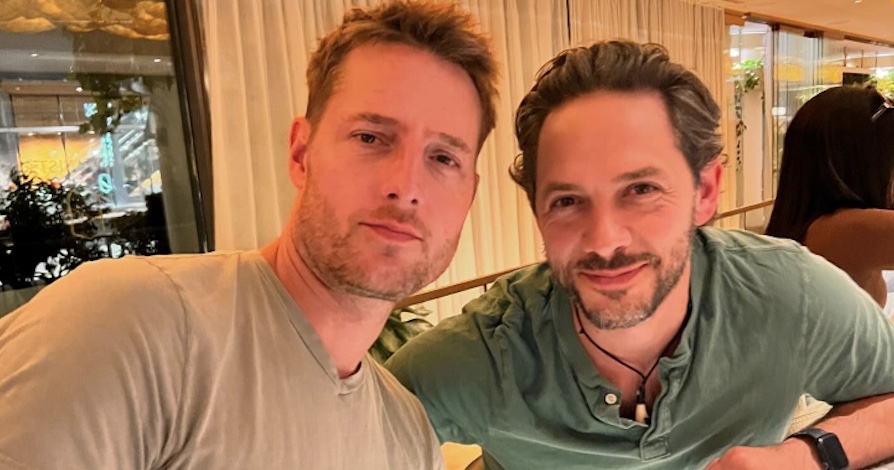 Justin Hartley, Michael Rady on Tracker - Instagram