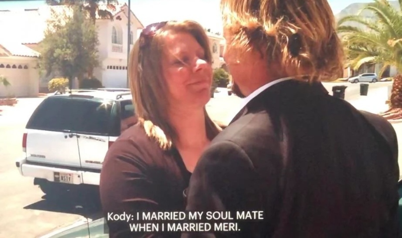 Meri Brown and Kody Brown from Sister Wives, TLC, sourced from Worried-Watercress31 on Reddit