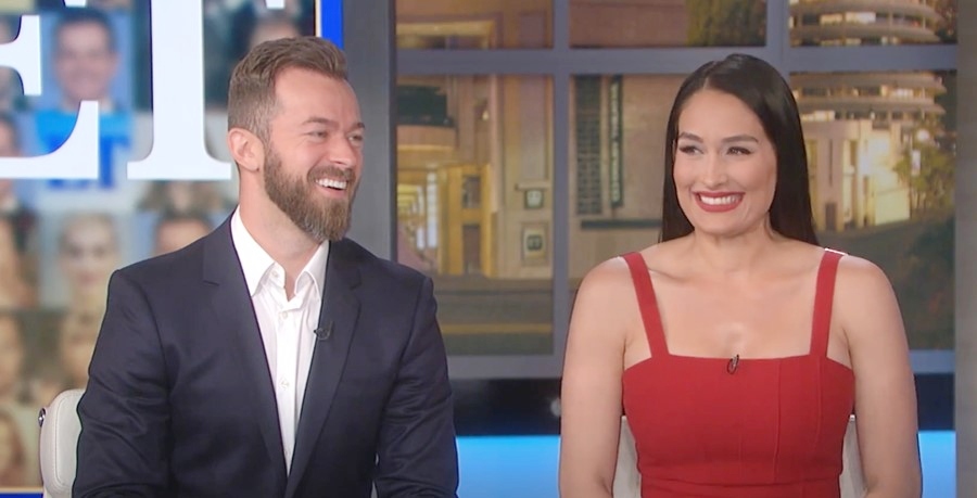 Artem Chigvintsev and Nikki Garcia from YouTube interview with Entertainment Tonight