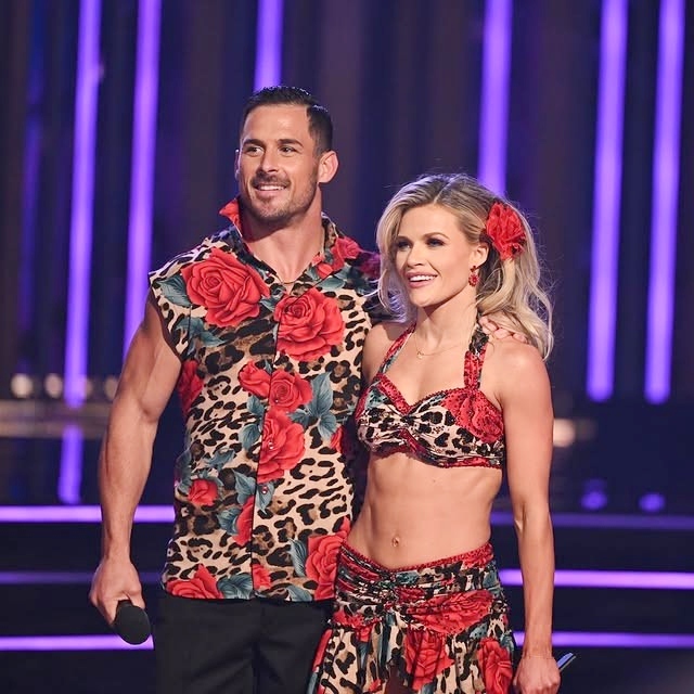 Witney Carson and Danny Amendola from DWTS on Instagram