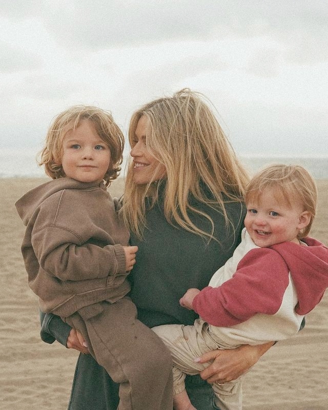 Witney Carson and her sons on Instagram