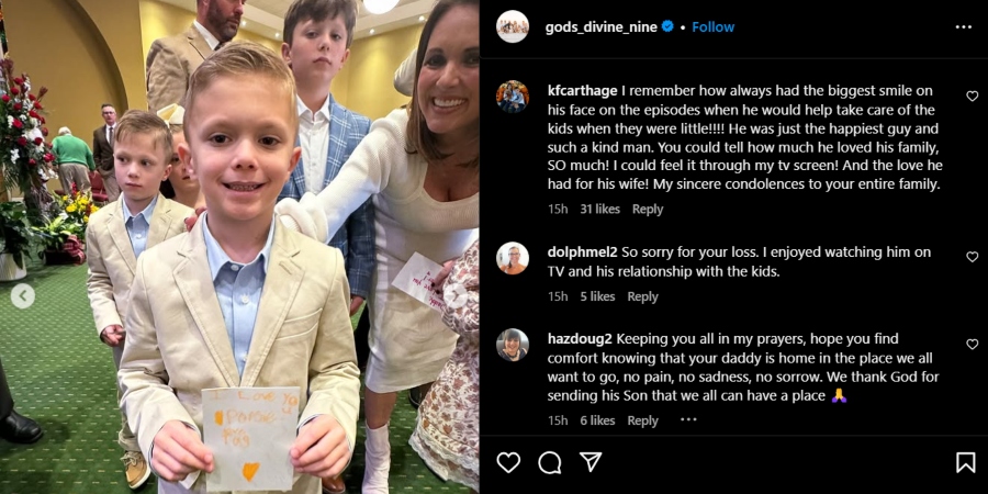 Courtney Waldrop helps the kids grieve and honor Pospie, -Instagram