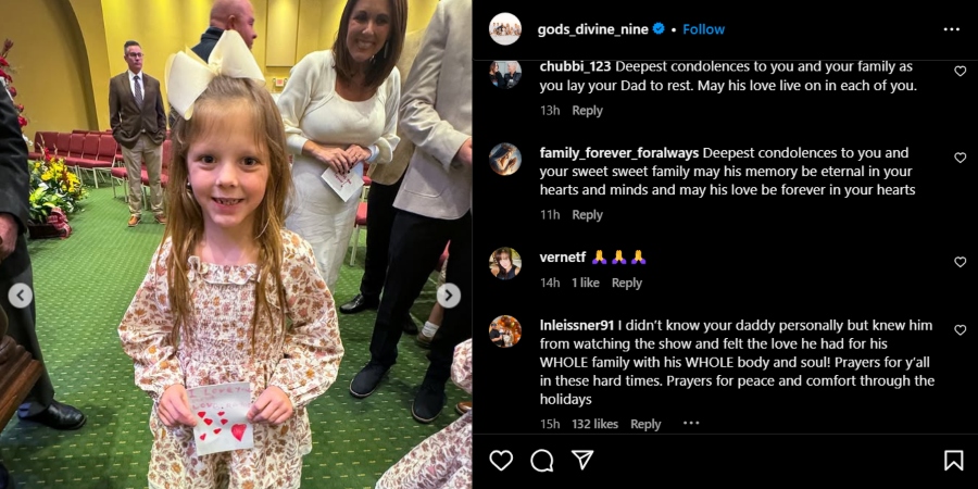 Courtney Waldrop's kids made special notes to give their sweet Popsie. -Instagram