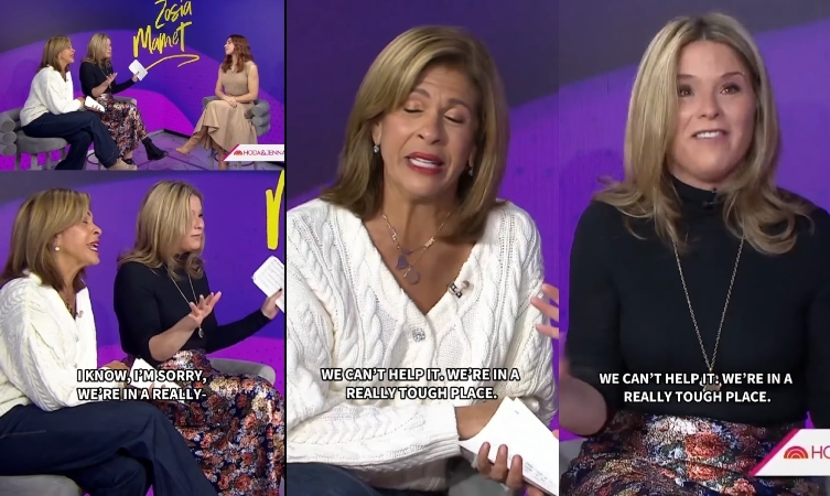 Hoda Kotb and Jenna Bush Hager keep having tears sneak in. - Today