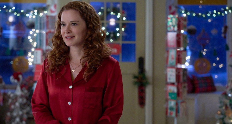 Photo: Sarah Drew Credit: ©2024 Hallmark Media/Photographer: Peter Stranks